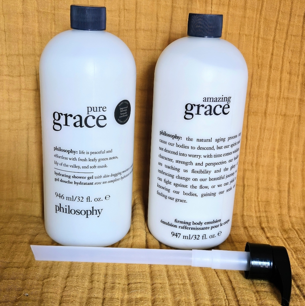 Philosophy Pure Grace Shower Gel & Amazing Grace Firming Body Lotion